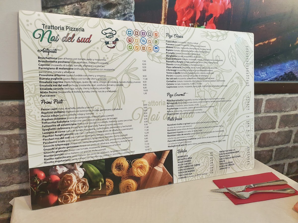 Trattoria Pizzeria Noi del Sud Photo Menu 9