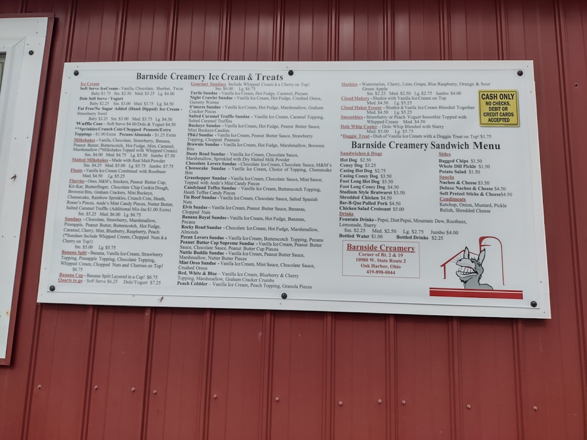 Barnside Creamery Photo Menu 10