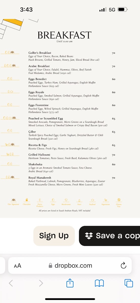 Le Bistro's Restaurant Photo Menu 5