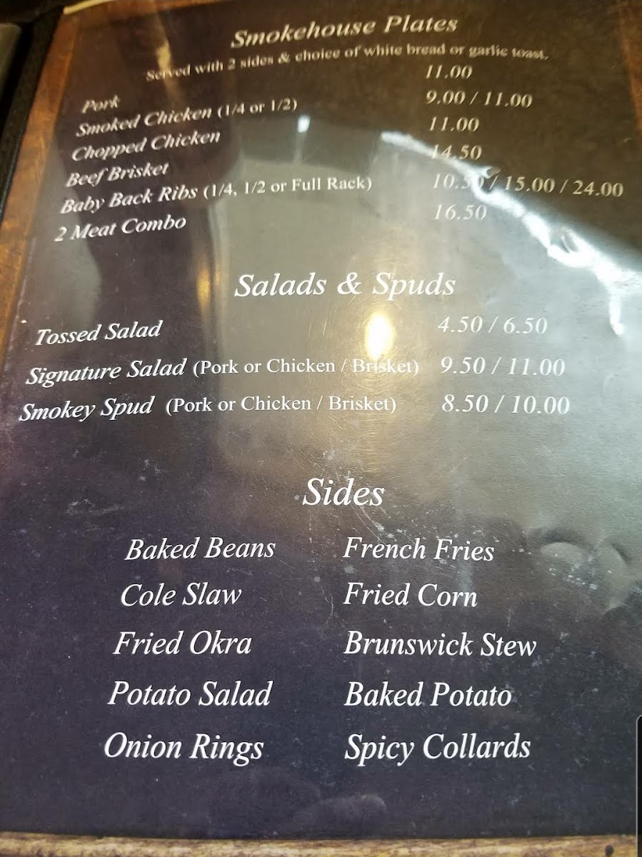 JD's Bar-B-Que Photo Menu 7
