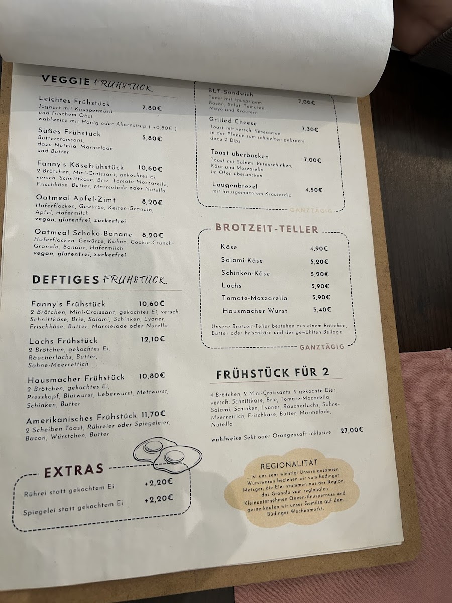Fanny's Café und Frühstück Photo Menu 4
