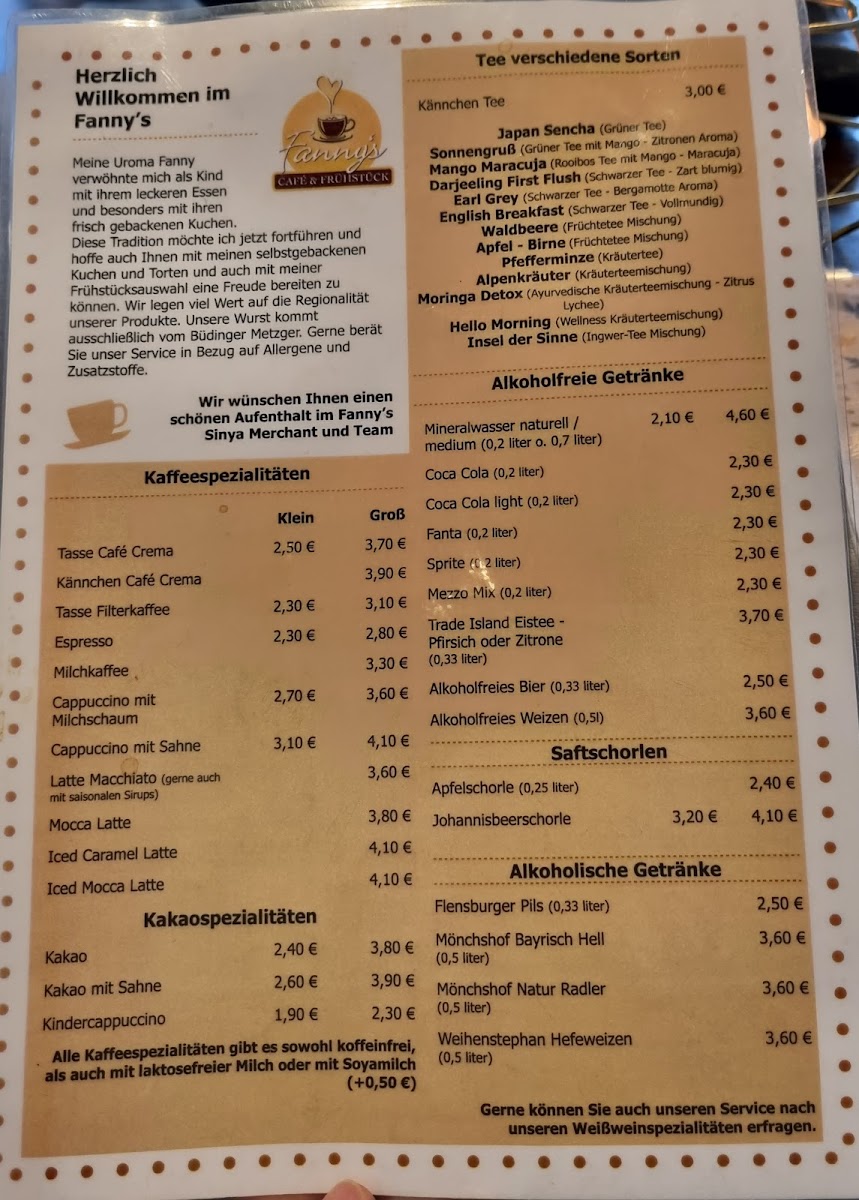 Fanny's Café und Frühstück Photo Menu 6