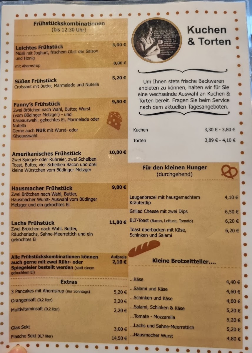 Fanny's Café und Frühstück Photo Menu 7
