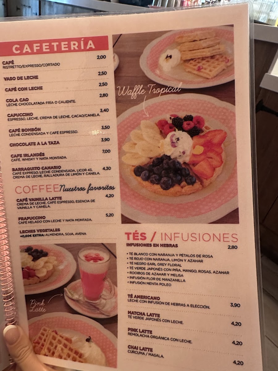 La Panera Rosa Photo Menu 3