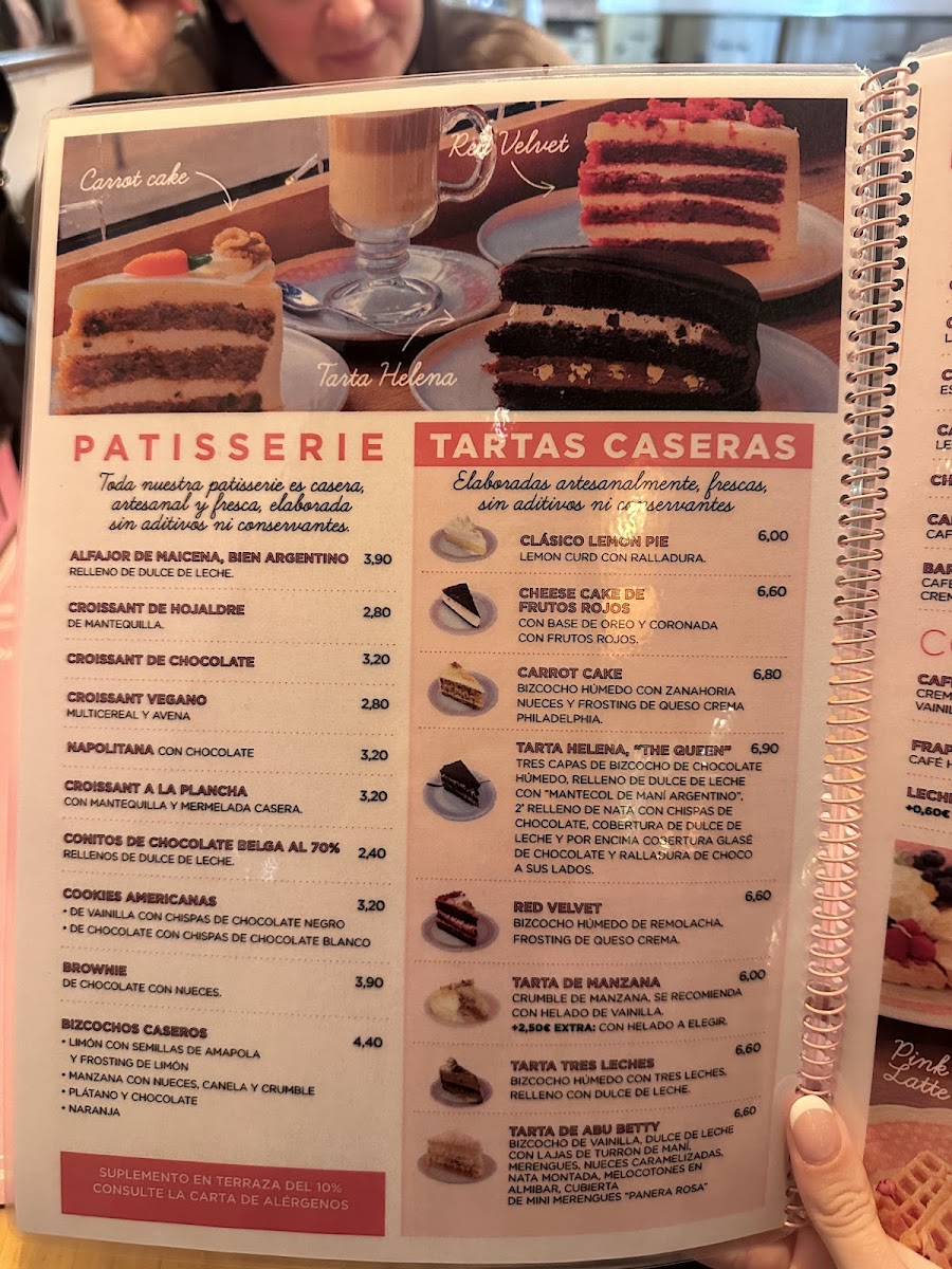 La Panera Rosa Photo Menu 6