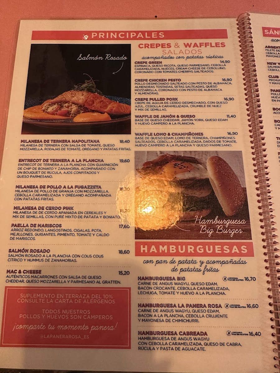 La Panera Rosa Photo Menu 9