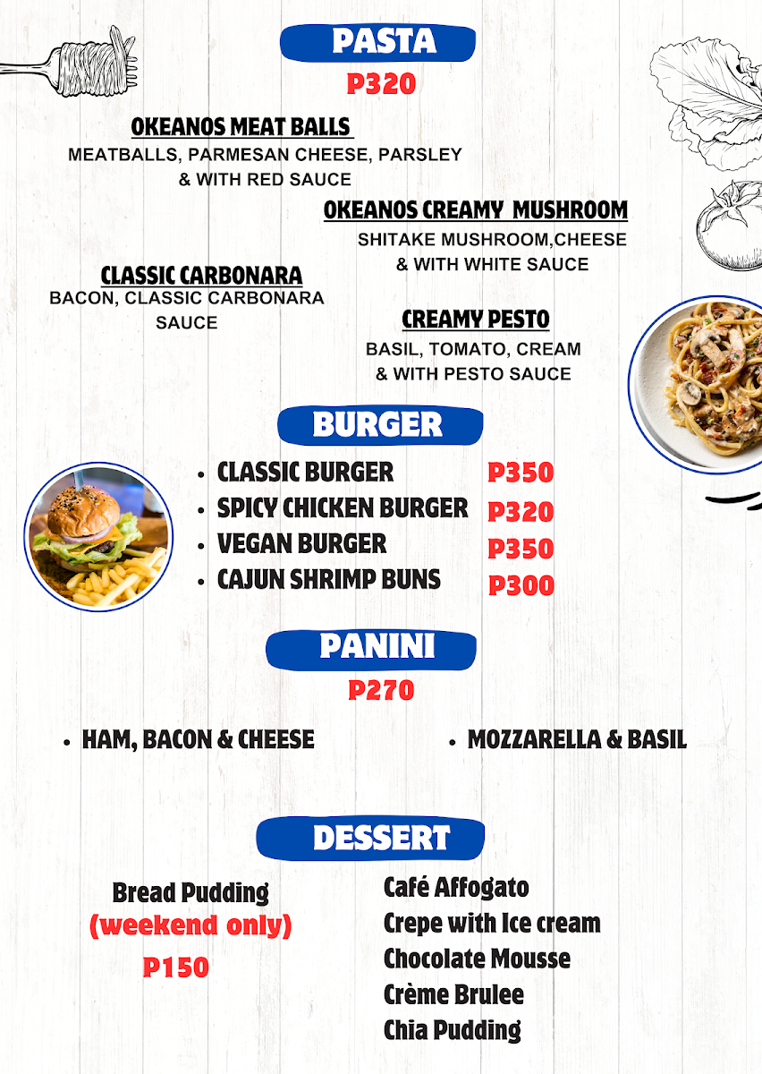 Okeanos Bistro Photo Menu 4