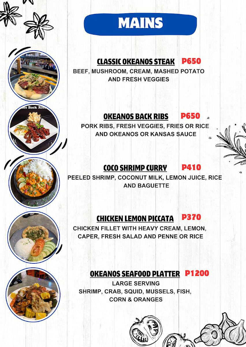 Okeanos Bistro Photo Menu 6