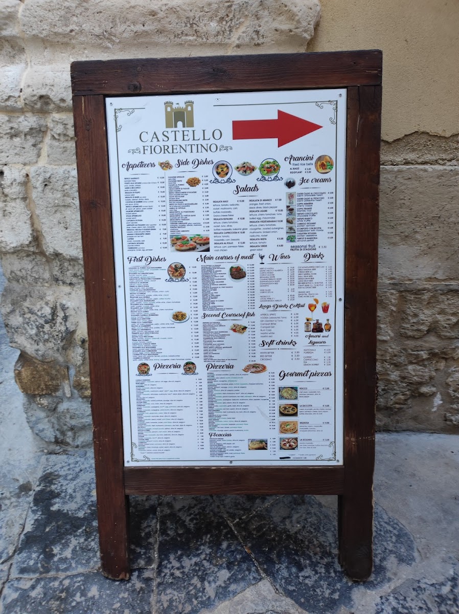 Prima Fila Photo Menu 3