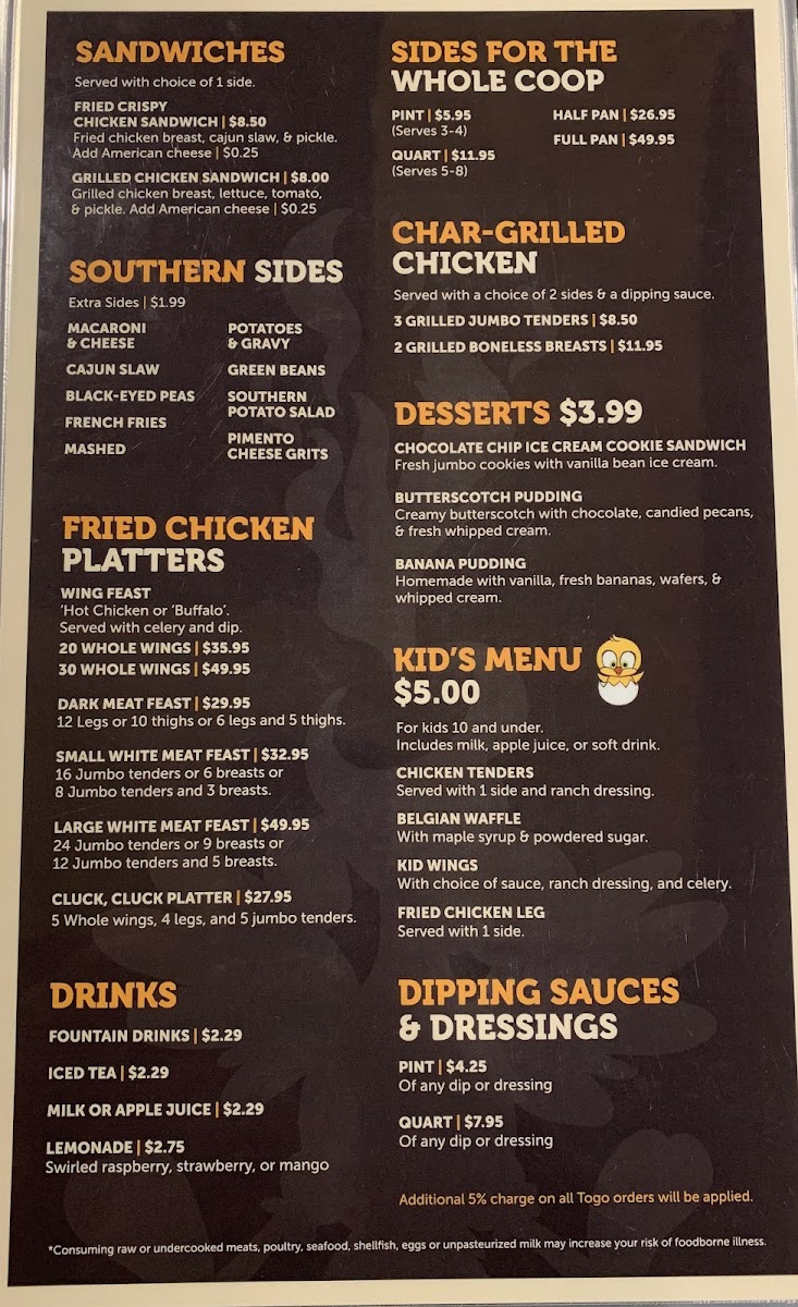 Flavorshack Hot Chicken & Ribs Photo Menu 5