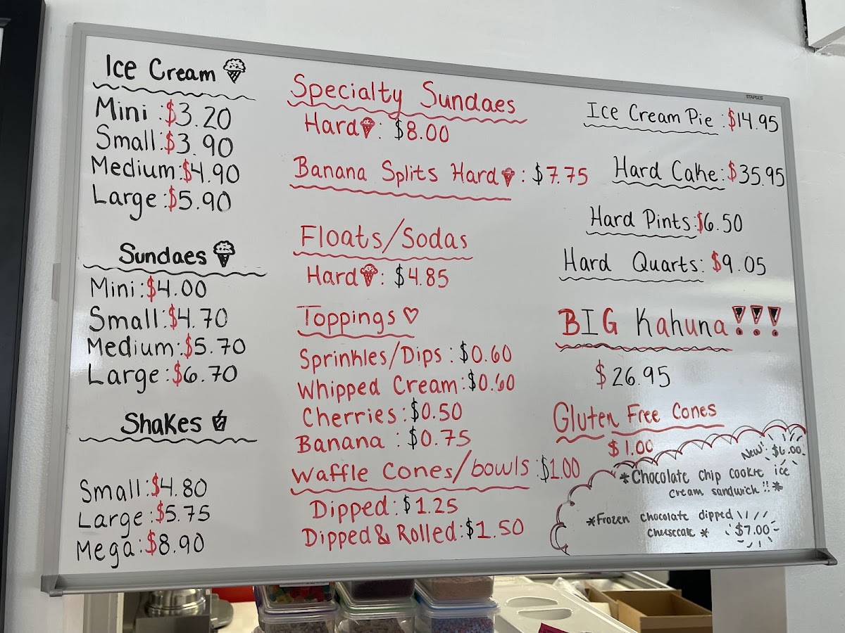 Mel’s Downtown Creamery Photo Menu 3