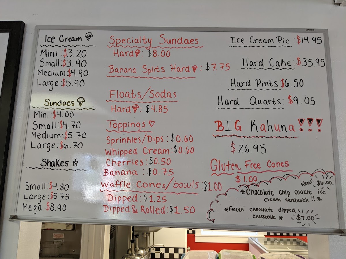 Mel’s Downtown Creamery Photo Menu 4