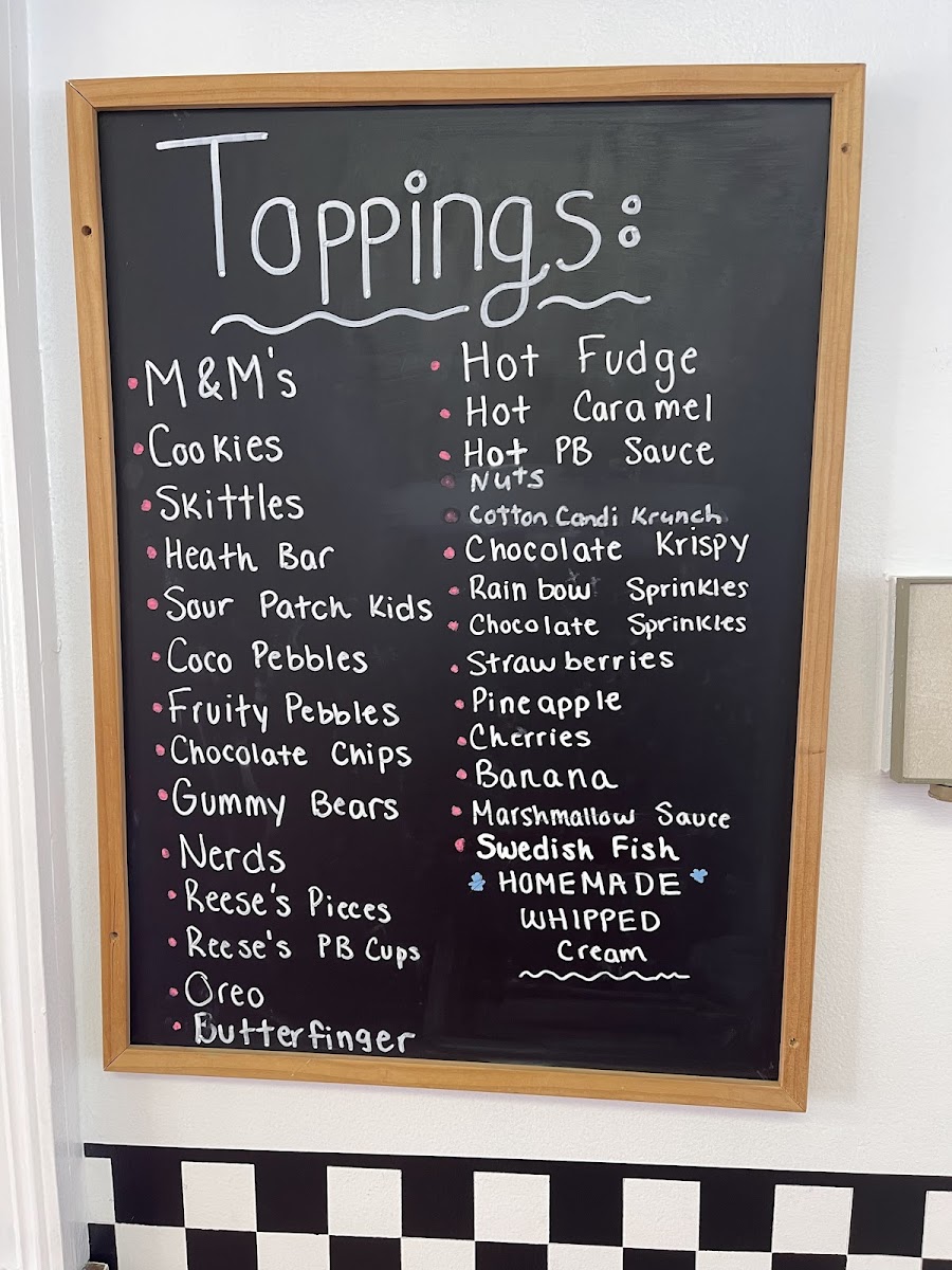 Mel’s Downtown Creamery Photo Menu 8
