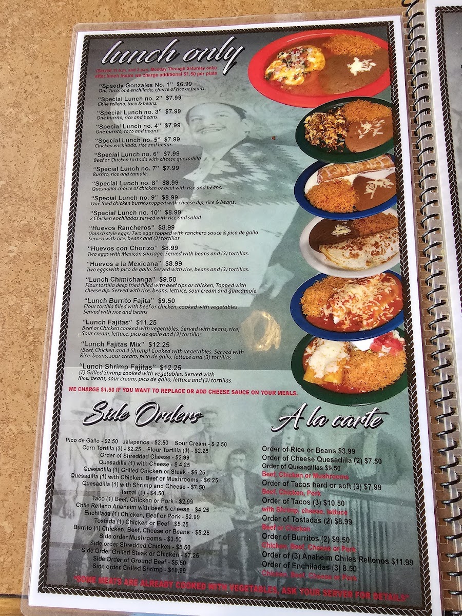 Casa Tequila Mexican Restaurant Photo Menu 2