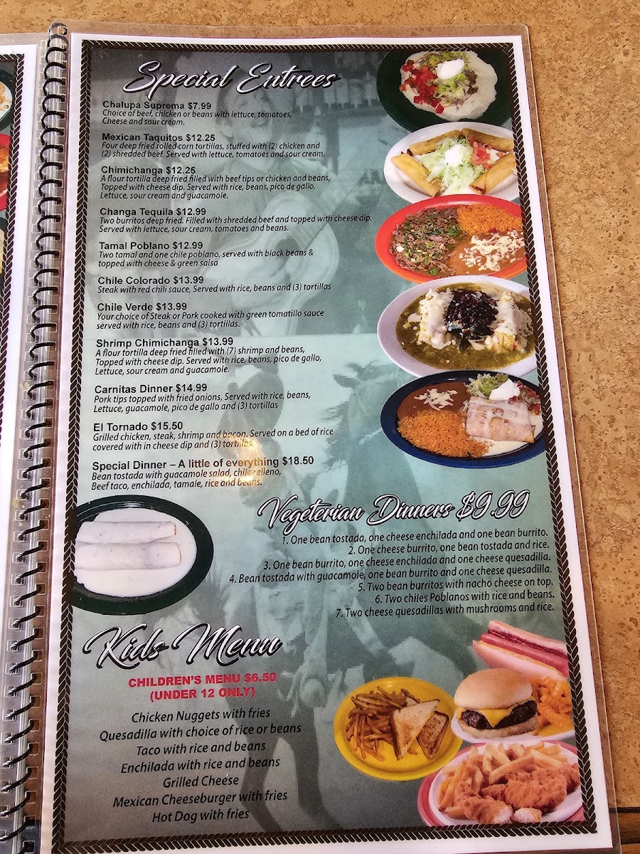 Casa Tequila Mexican Restaurant Photo Menu 5