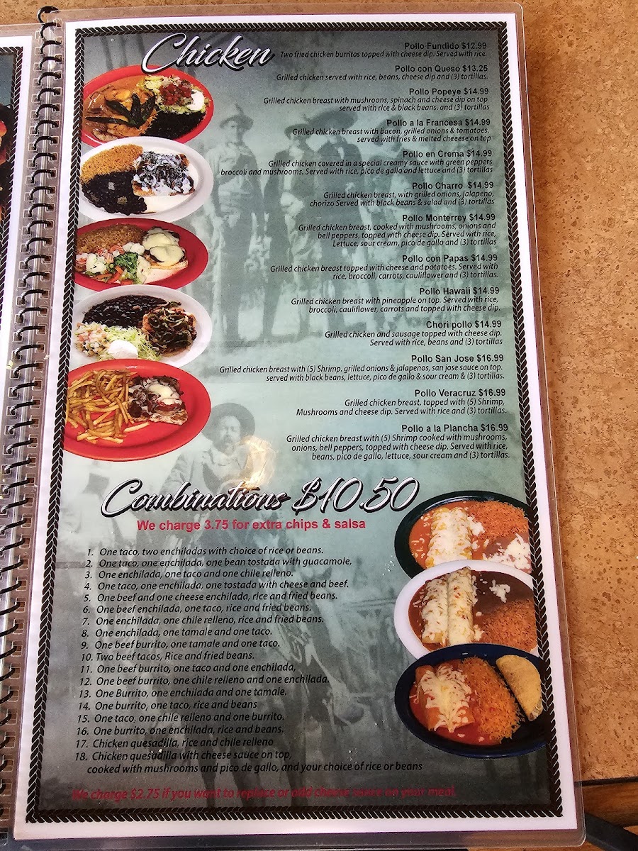 Casa Tequila Mexican Restaurant Photo Menu 7