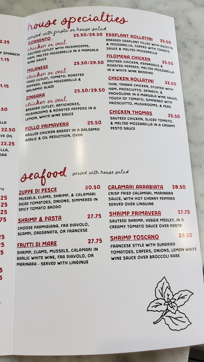 Bellagio Pizzeria Photo Menu 4