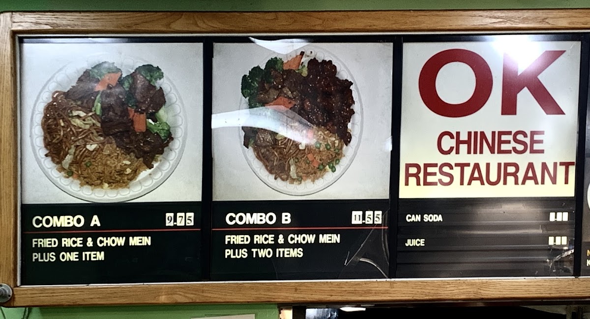 O K Chinese Restaurant Photo Menu 5