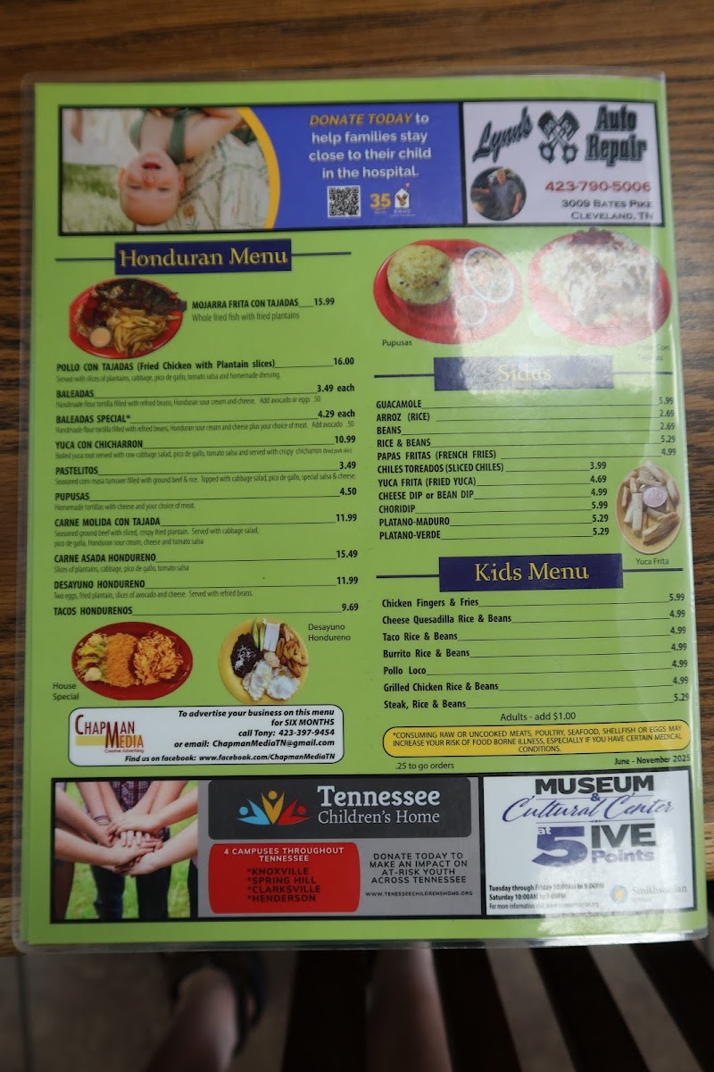 Nela's Tacos Photo Menu 6