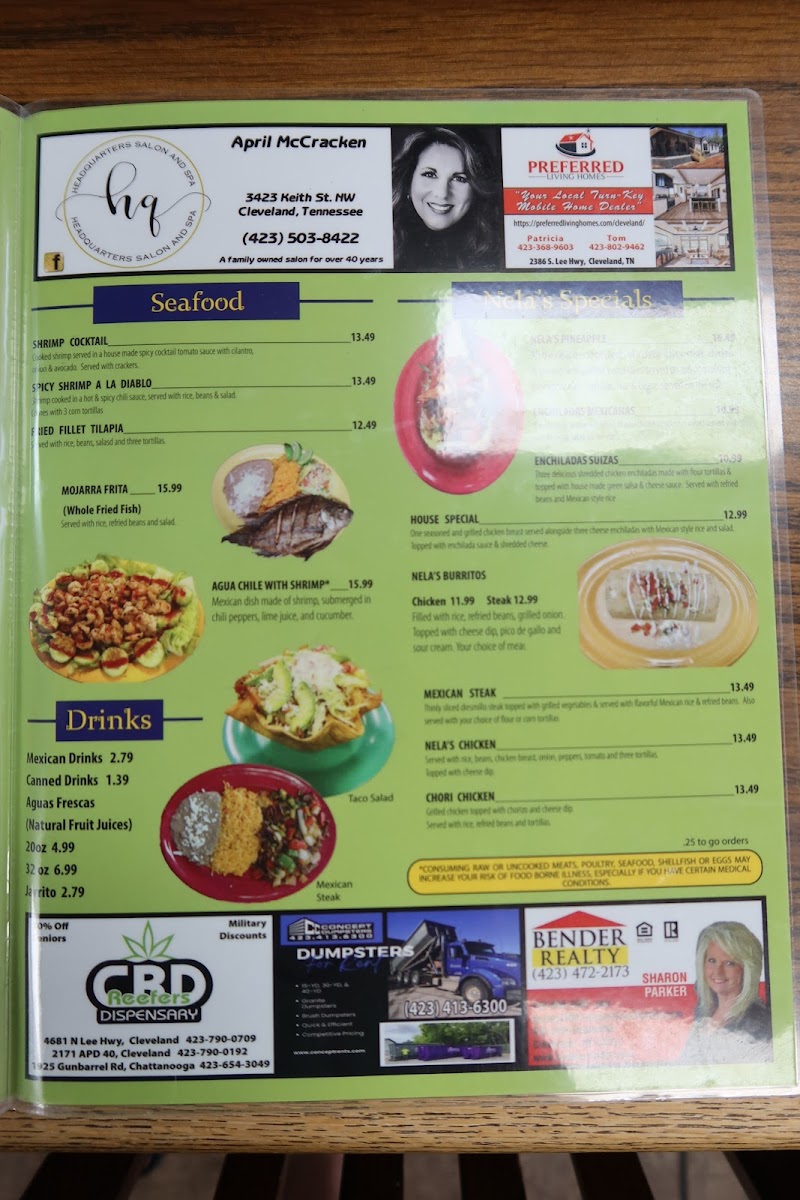 Nela's Tacos Photo Menu 8