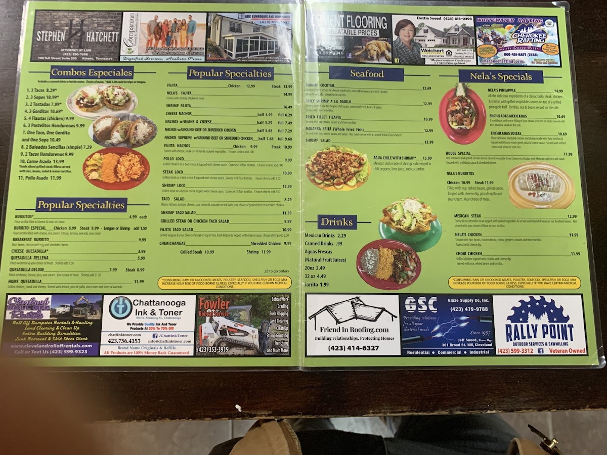 Nela's Tacos Photo Menu 9