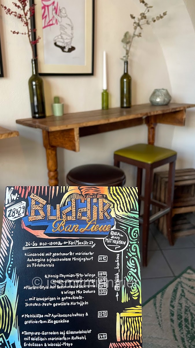 Buddik BanLieue Photo Menu 1