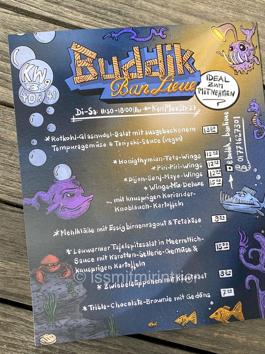 Buddik BanLieue Photo Menu 4
