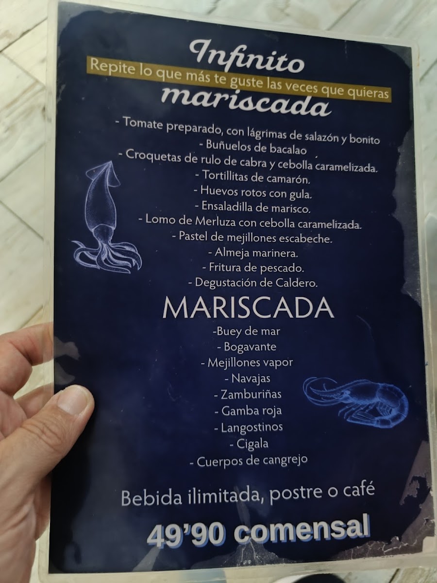 Marisquería Freiduría La Marina Photo Menu 10