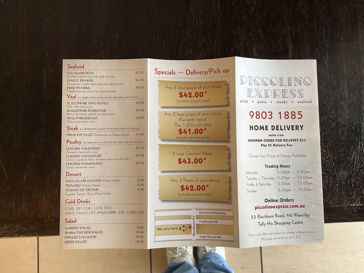 Piccolino Express (takeaway) Photo Menu 5