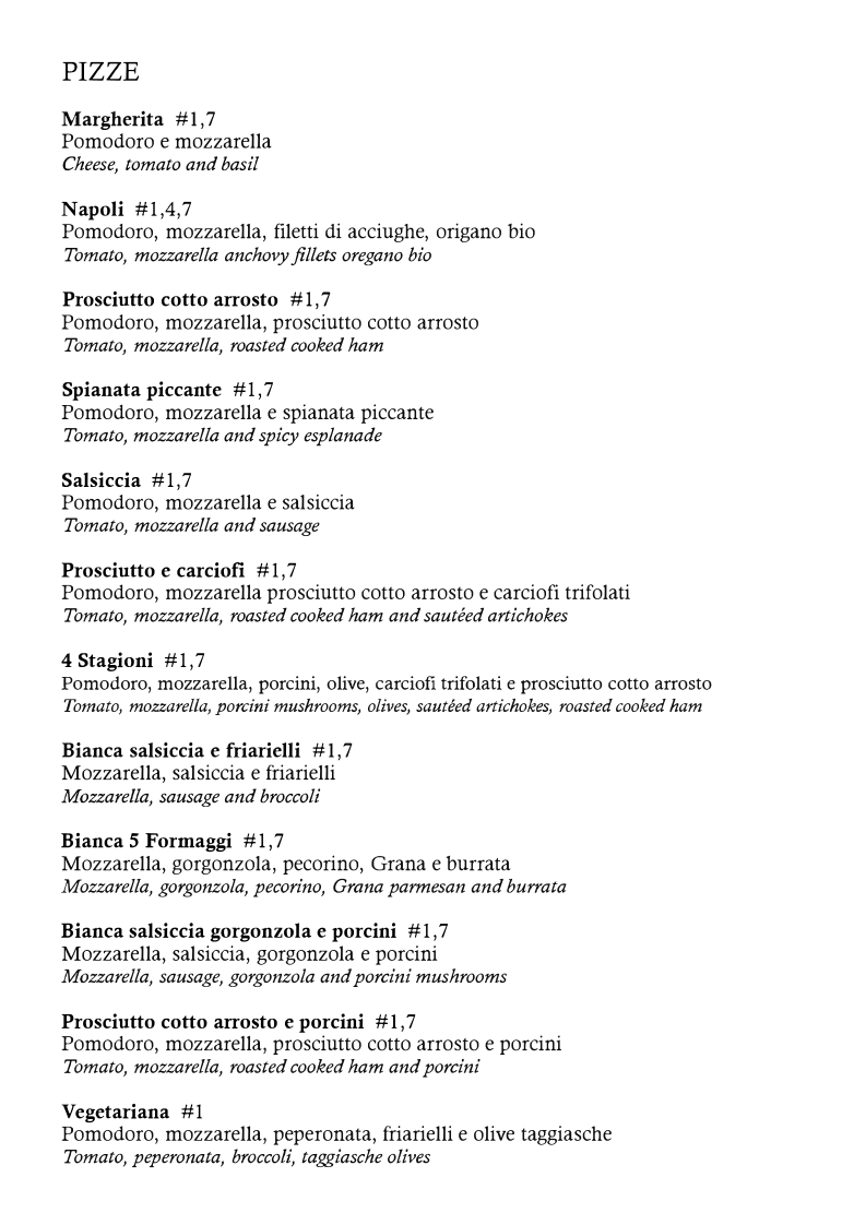 Locanda de' Medici Photo Menu 5