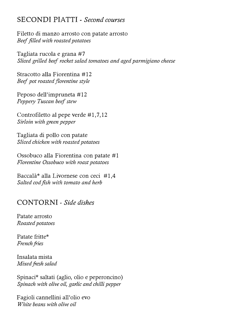Locanda de' Medici Photo Menu 6