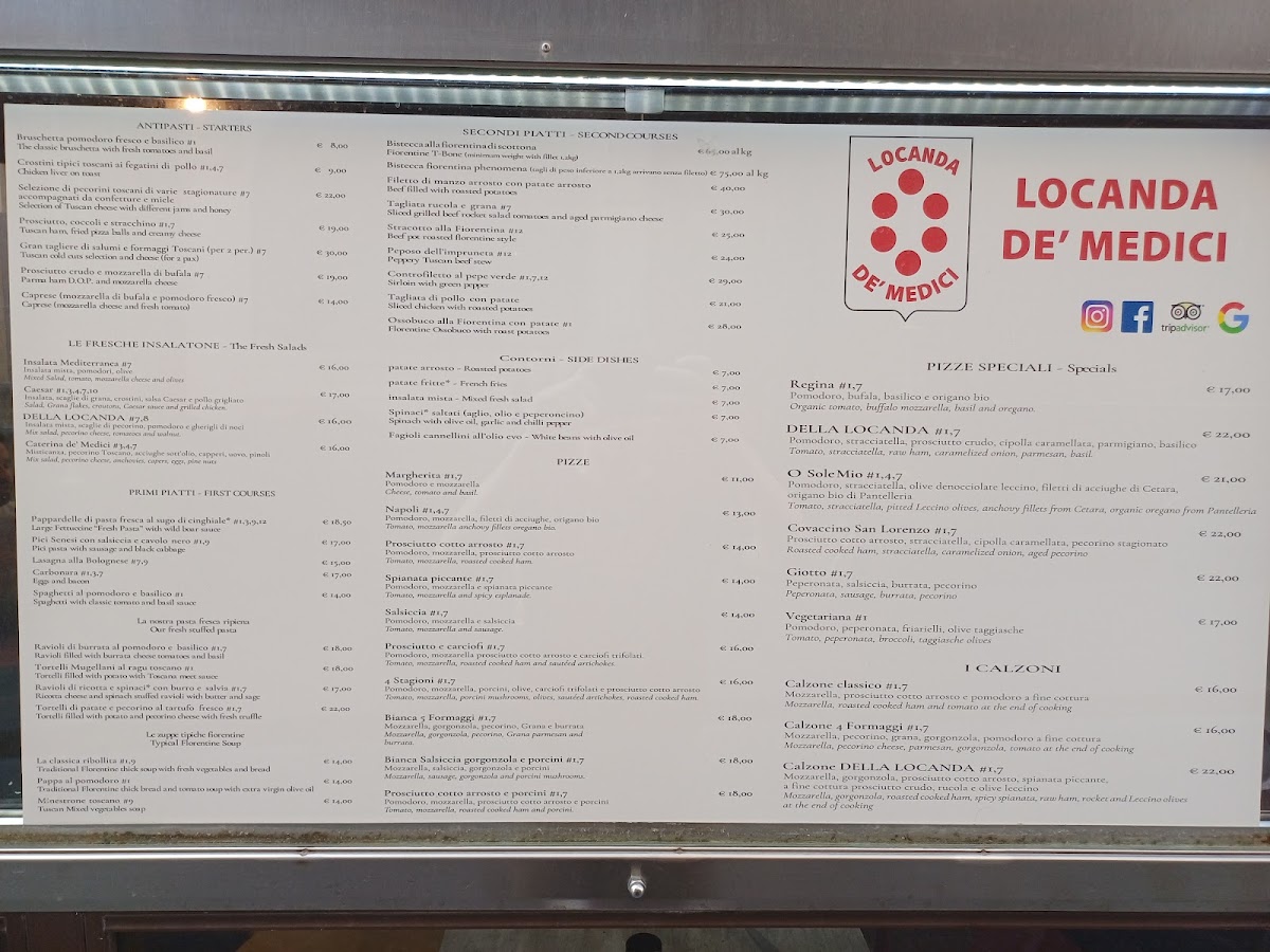 Locanda de' Medici Photo Menu 8
