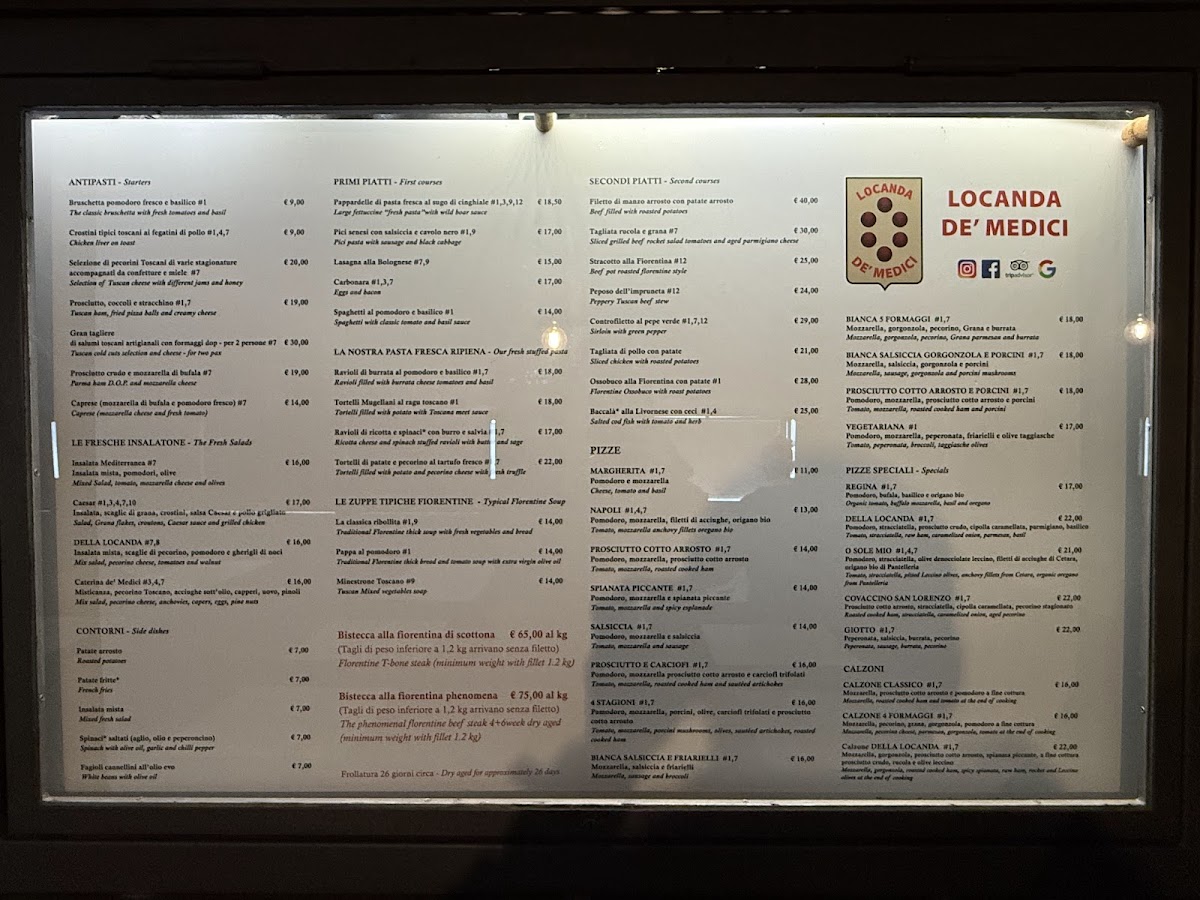 Locanda de' Medici Photo Menu 9