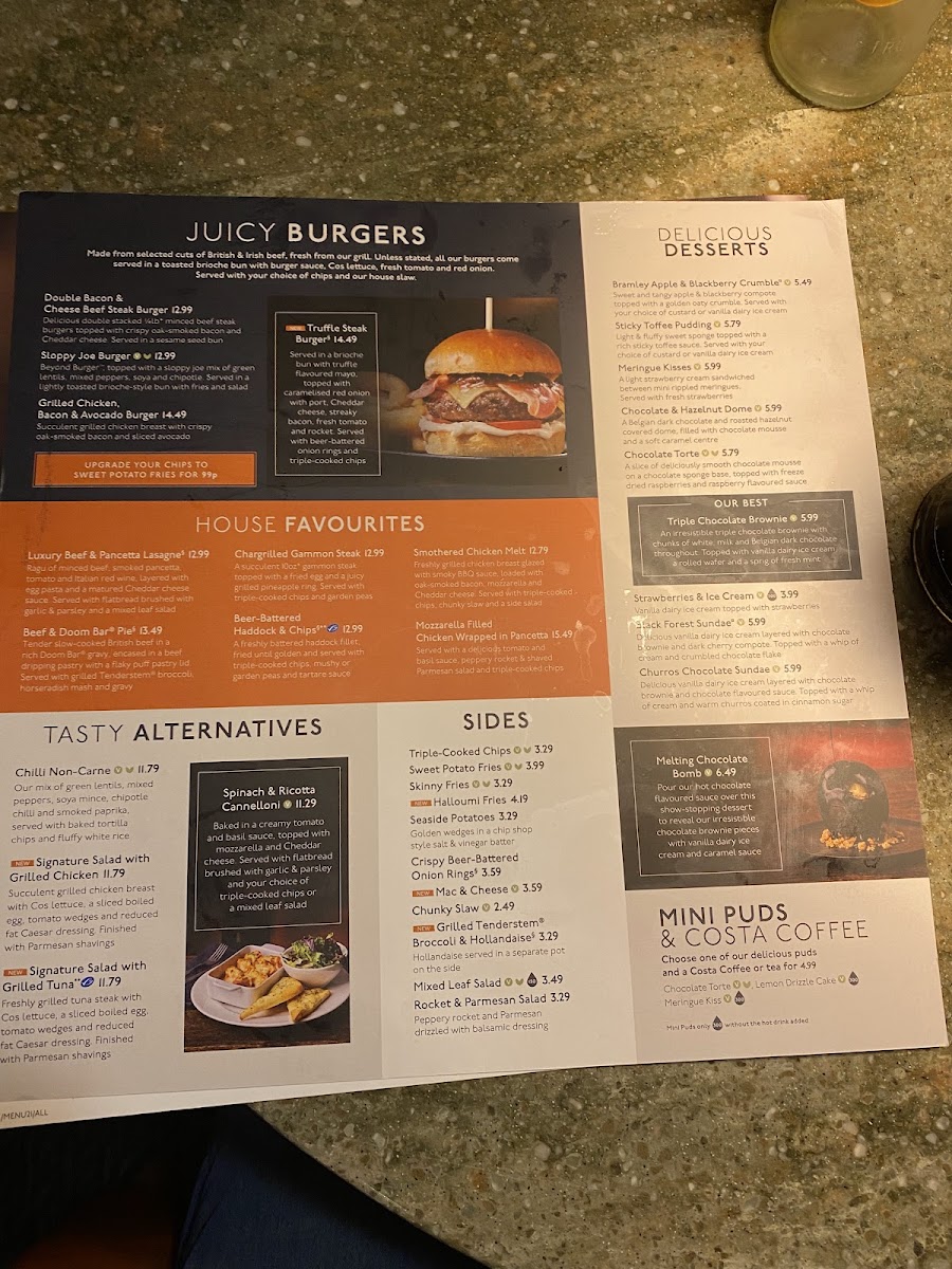 The Ladybridge Beefeater Photo Menu 3