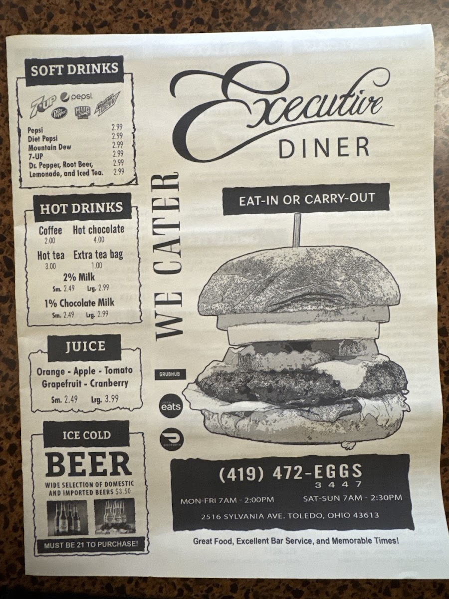 Executive Diner Photo Menu 5