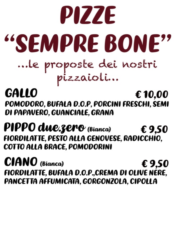 Pizzeria Cartoons - Camposampiero Photo Menu 6