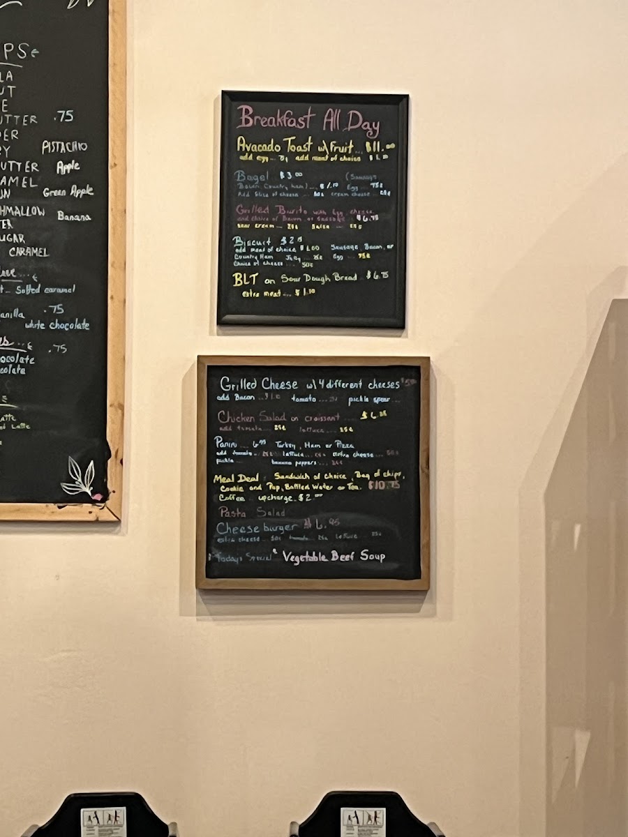 The Hall on Main Coffee & Cafe Photo Menu 3