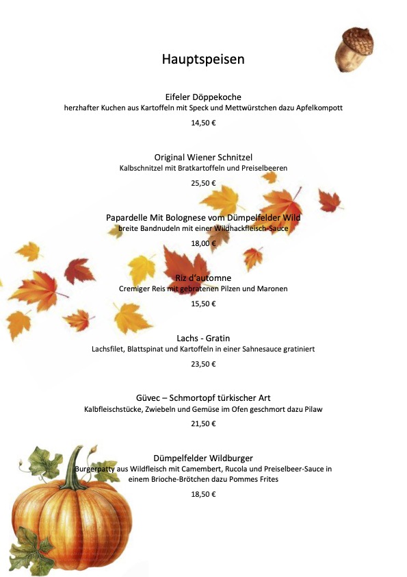 Gasthaus Strohe Photo Menu 2