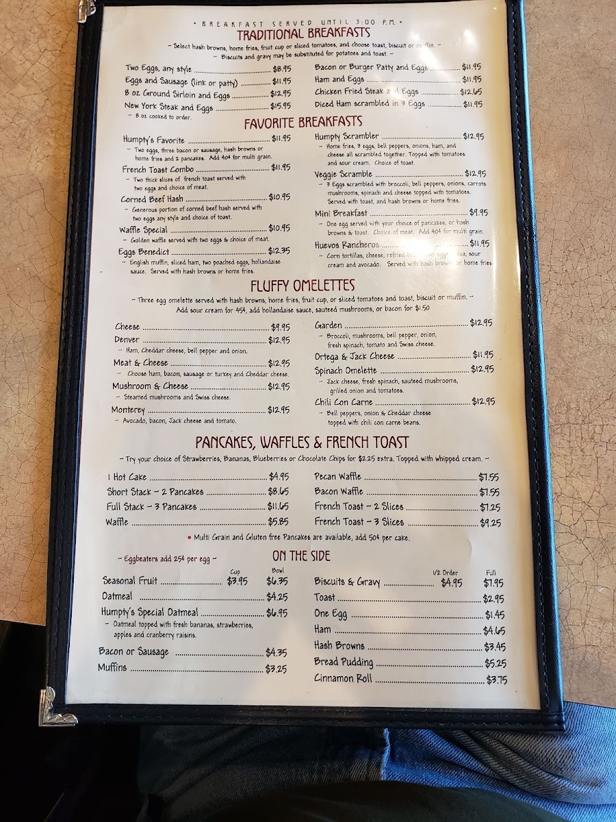 Humpty Dumpty Kitchen Photo Menu 10