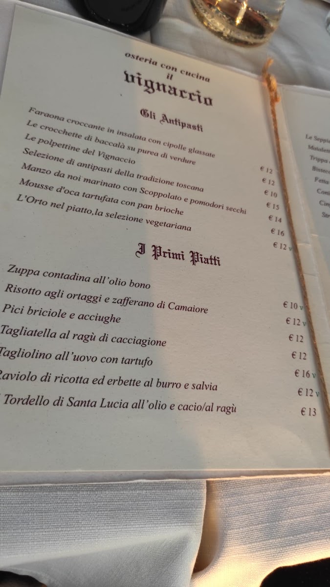 Osteria Il Vignaccio Photo Menu 4