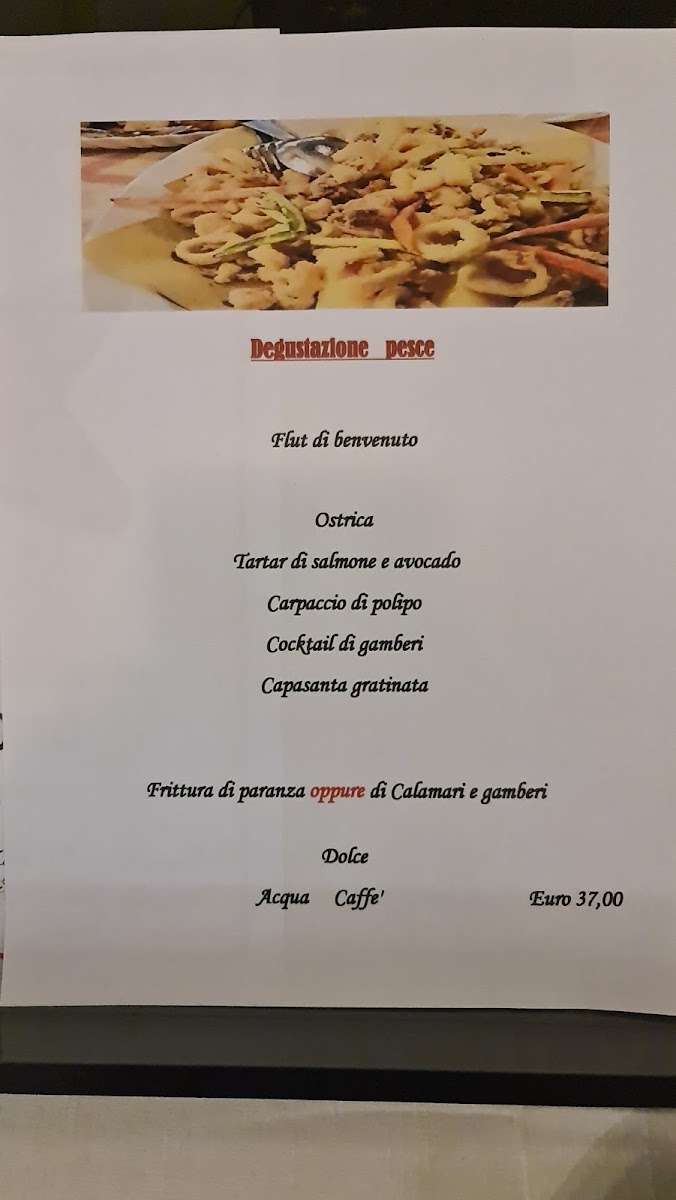 Il Pappagallo Photo Menu 1