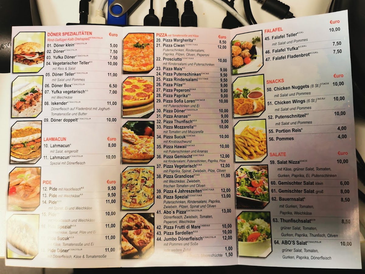 Abo's Pizza& Döner Photo Menu 3
