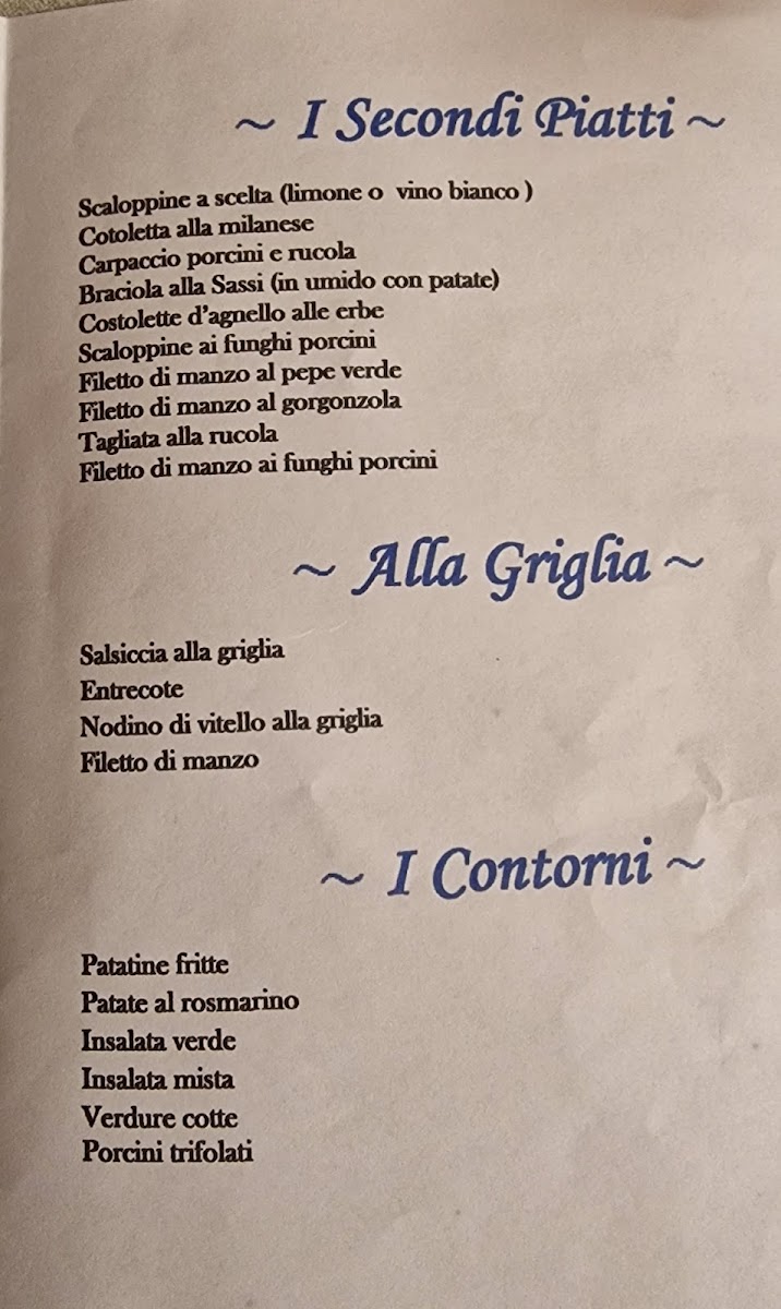 Ristorante Pizzeria Il Nido Photo Menu 1