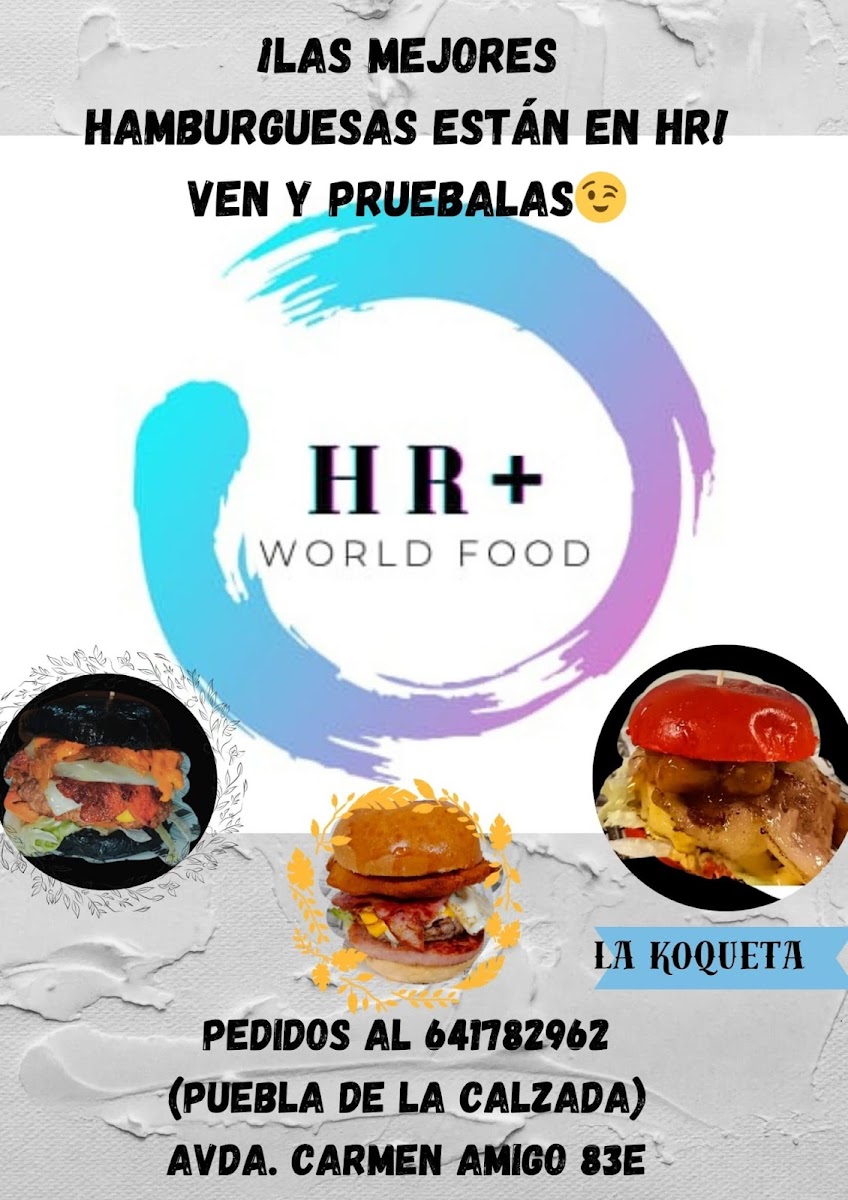 HR+ World Food Photo Menu 5