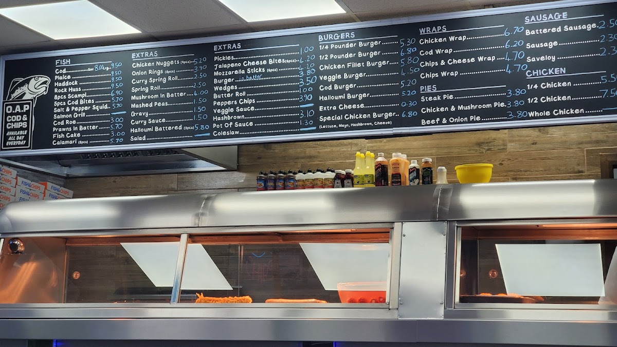 Britannia fish bar Photo Menu 3