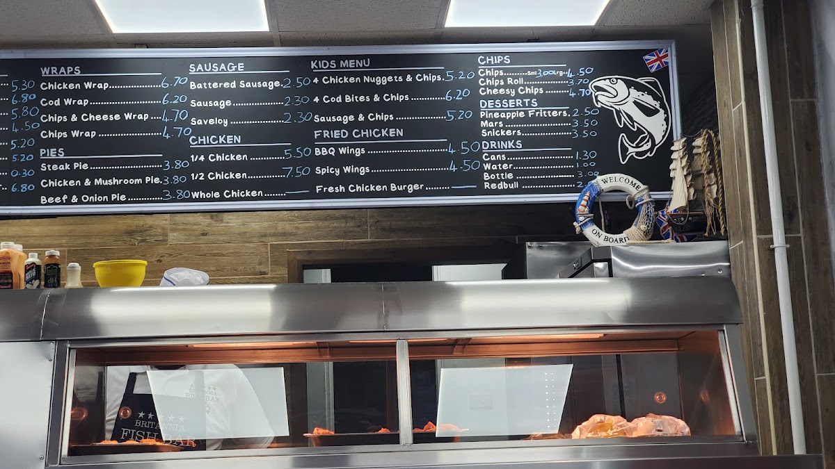 Britannia fish bar Photo Menu 4