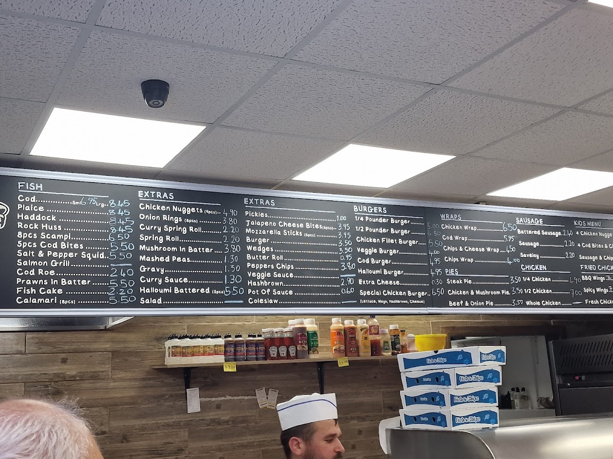 Britannia fish bar Photo Menu 5