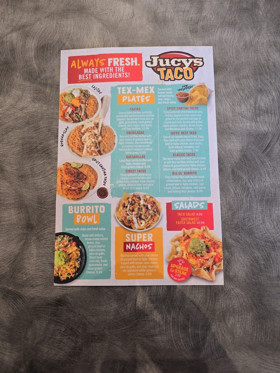 Jucys Taco Photo Menu 1