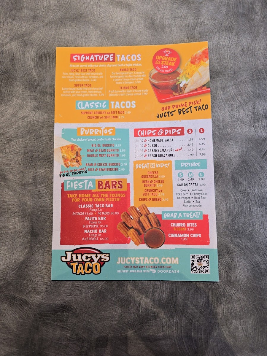 Jucys Taco Photo Menu 2
