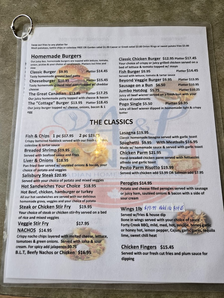 A&L Family Diner Photo Menu 3